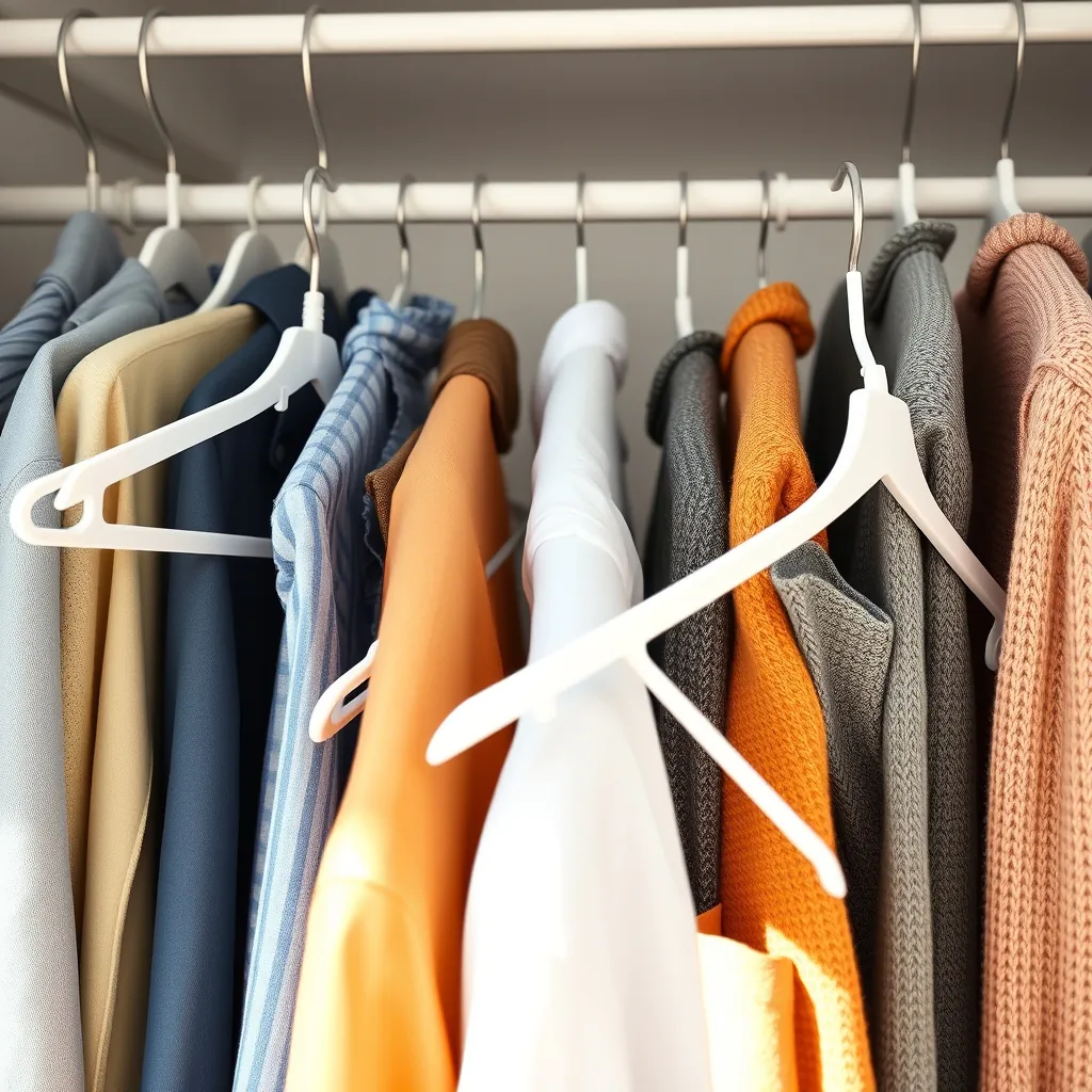 Plastic Hangers: 10 Ultimate Secrets For Amazing Closet Organization 2026 2 plastic hangers in action