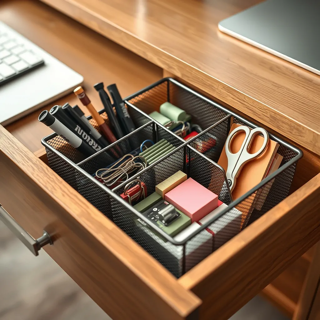 Desk Organizer: 6 Ultimate Steps For An Amazing Office In 2026 2 desk organizer in action