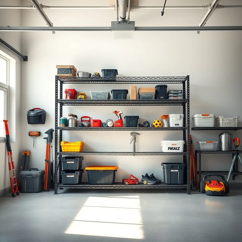 wire shelving product view