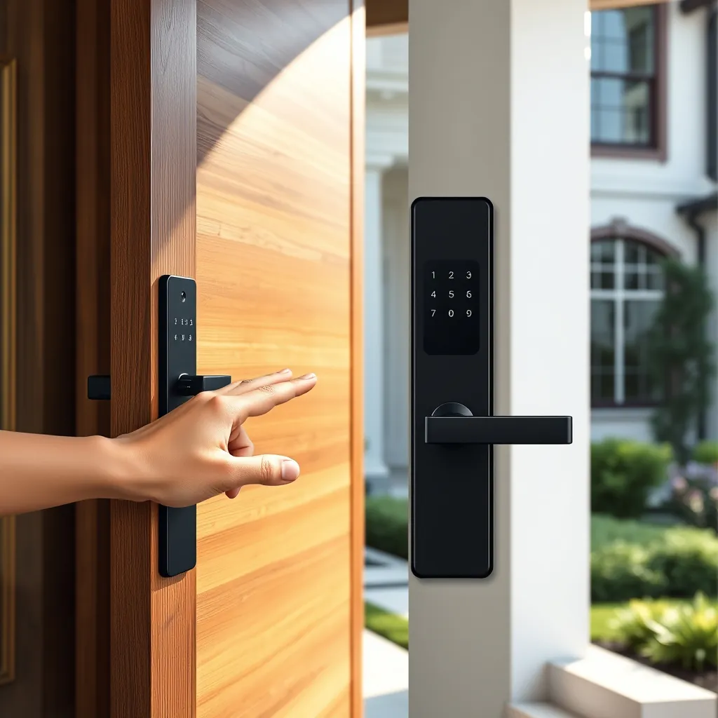 fingerprint lock product view