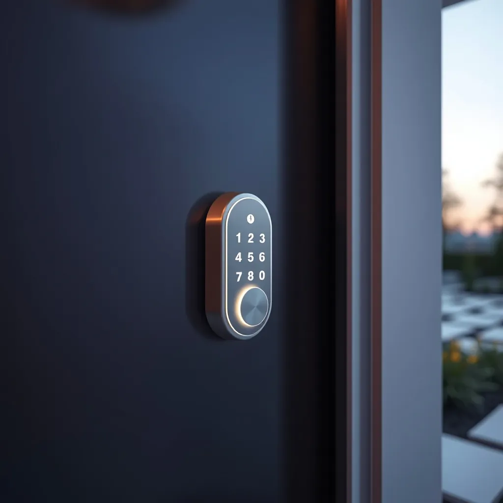 keypad deadbolt product view