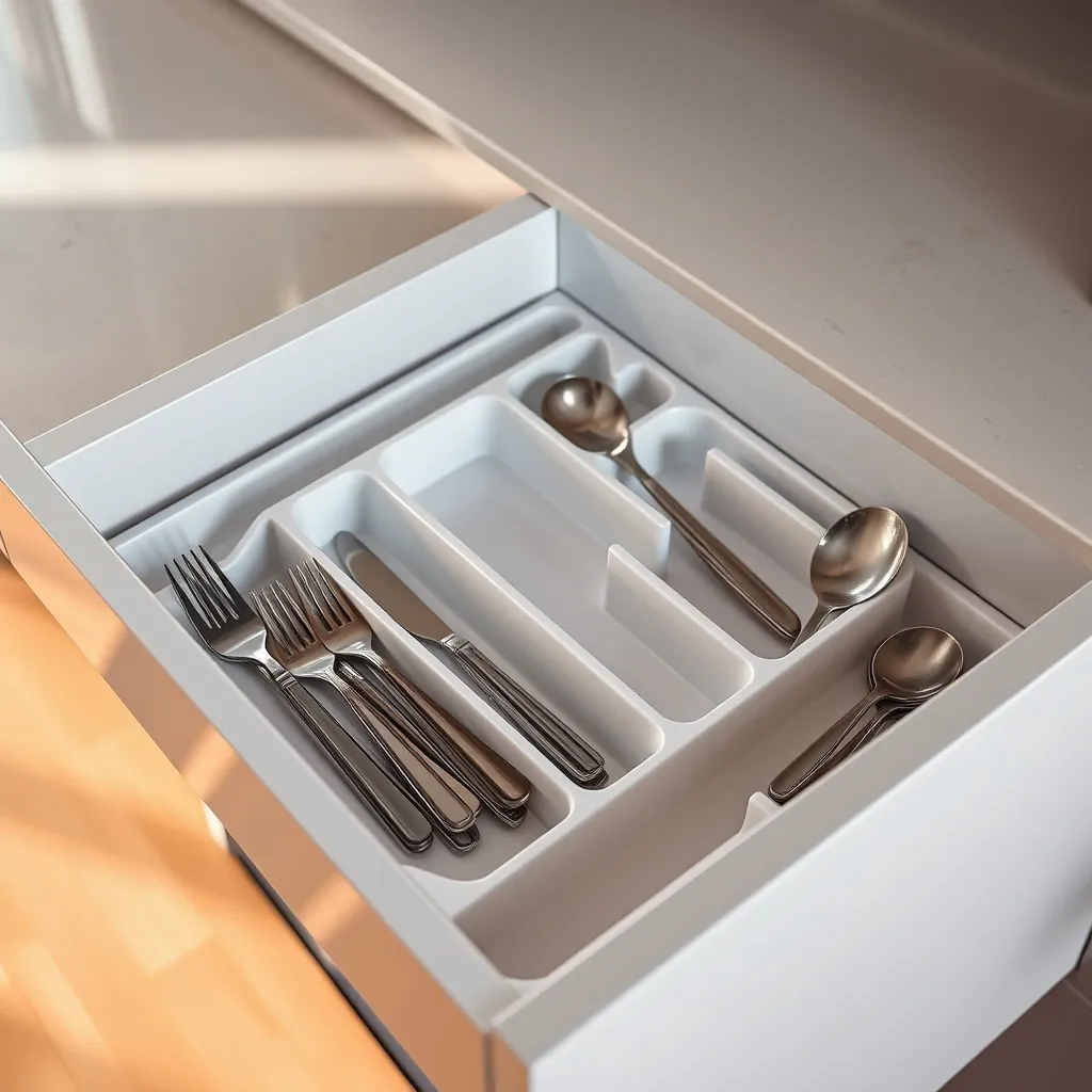 silverware tray product view